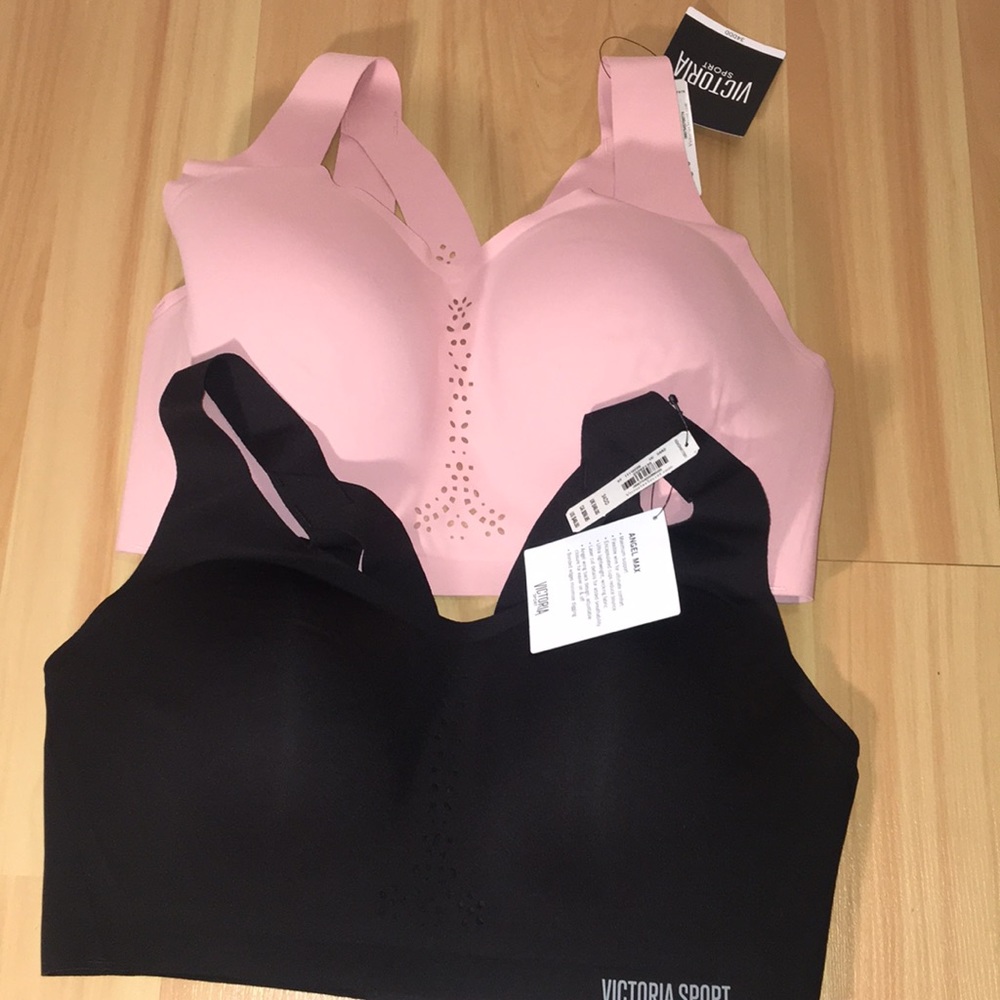 Victoria Secret Angel Max Sport Bra's (2) 34DDD NWT
